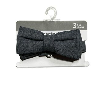 Carter's Charcoal Kids Bow Tie